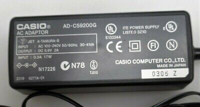 *Brand NEW* 5.9V 2A AC Adapter Casio AD-C59200G POWER SUPPLY CHARGER
